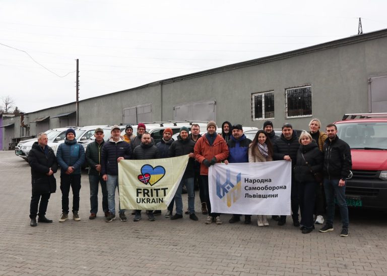 «Народна Самооборона Львівщини» спільно з партнерами передала військовій бригаді «Птахи Мадяра» ще 70 автівок