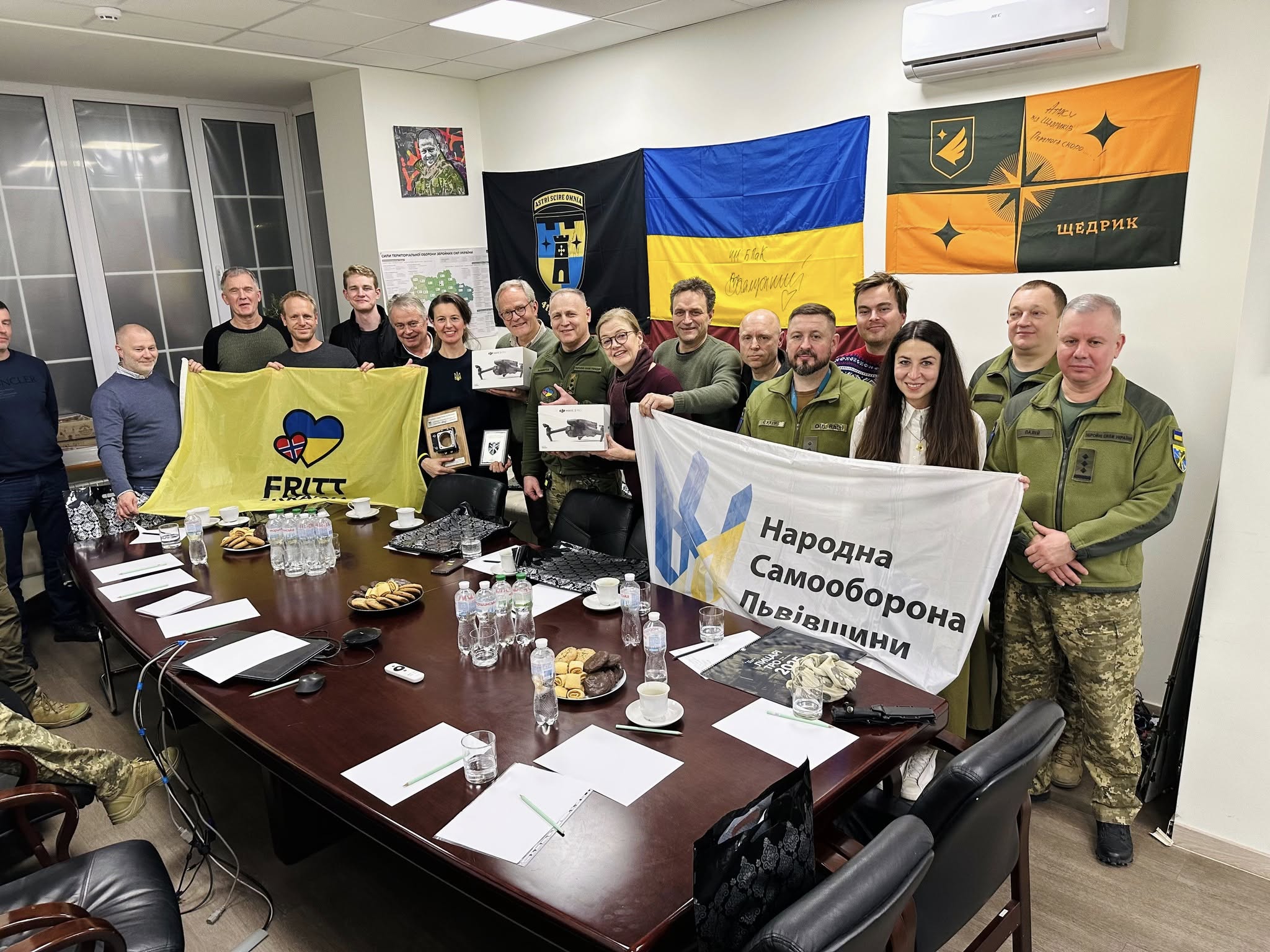 Обговорили подальшу співпрацю з Командувачем Сил територіальної оборони ЗСУ Ігорем Плахутою