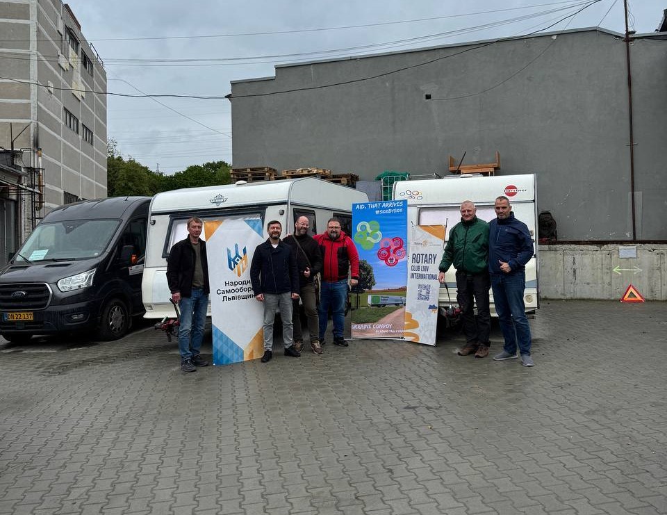 «Народна самооборона Львівщини» передала трейлери на прифронтові регіони