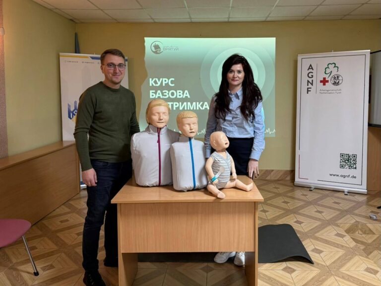 «Народна самооборона Львівщини» і AGNF розпочали навчання з домедичної допомоги у поліклініках