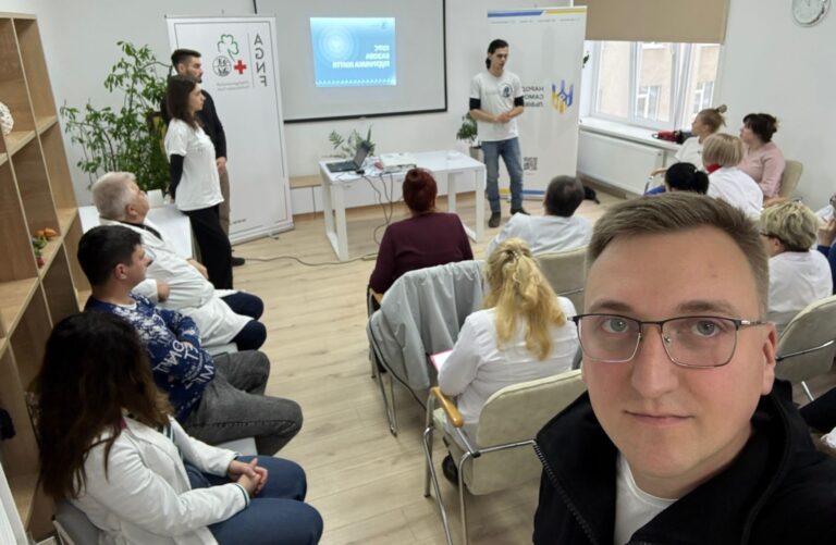 Медики поліклініки №5 пройшли навчання з домедичної допомоги за підтримки AGNF
