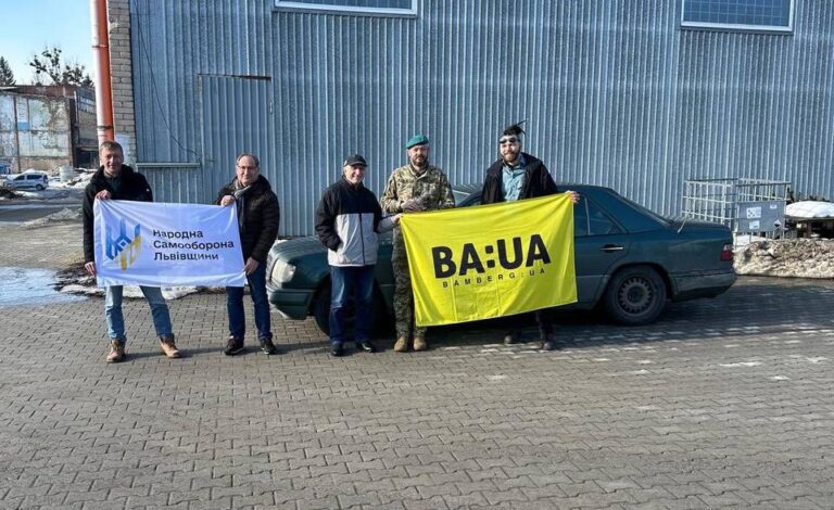 Автомобіль «Берта» з Німеччини служитиме бійцям 38-ї бригади морської піхоти