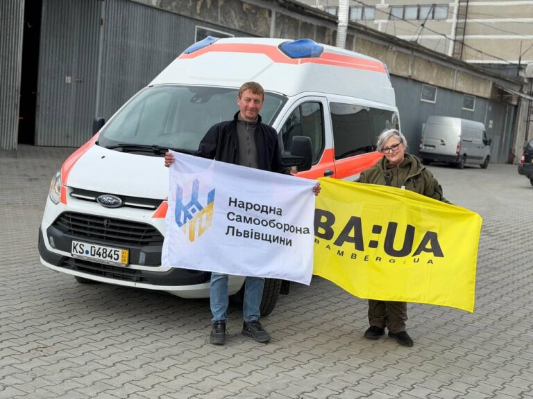 Ще одна «швидка» для фронту від партнерів «Народної самооборони Львівщини»