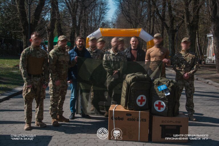 «Народна самооборона Львівщини» вшанувала Героїв під час забігу до 23-ї річниці «Омеги»
